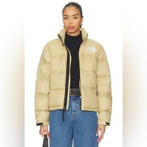 1996 Retro Nuptse Jacket in Khaki Stone
The North Face women